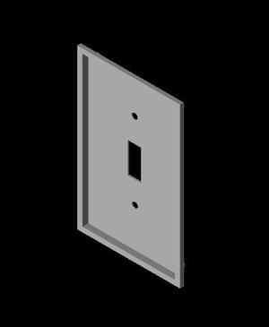 interchange able light switch cover