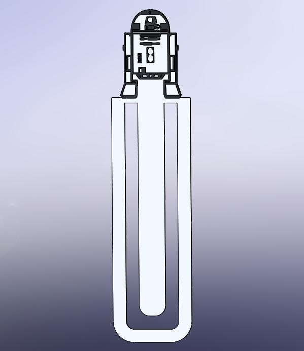StarWars Bookmark R2-D2