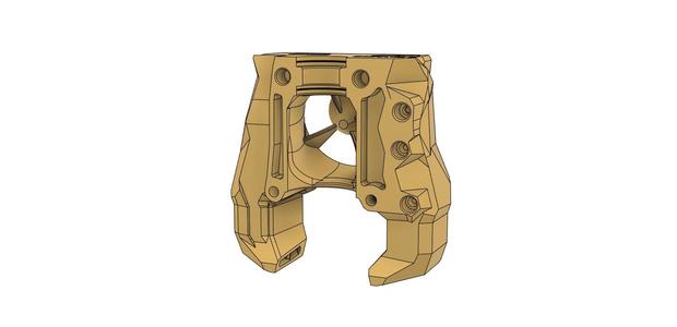 Stealthburner V6  Volcano Filametrix printhead.