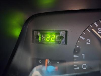 89 95 Toyota 4Runner Pickup Gauge Upgrade adapter.