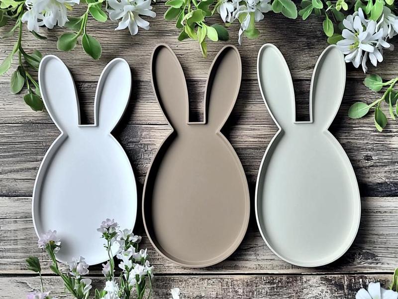 Bunny Tray – Cute & Playful Easter Decor