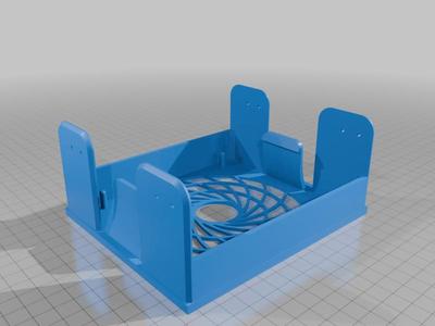 Triple 5.25" Bay 120mm Fan Adapter