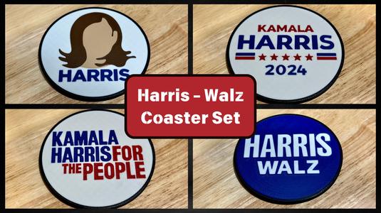 Harris - Walz Coaster Set (4 Designs)