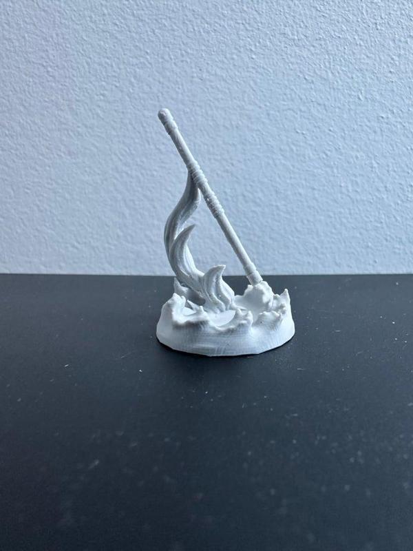 D&D 5e Spiritual Weapon Spell - Quarterstaff