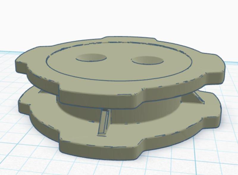 Double sided quad lock
