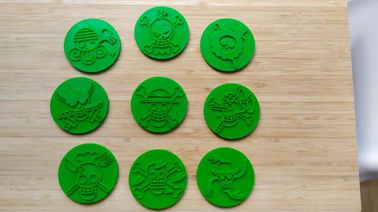 One Piece cookie cutter / stamp