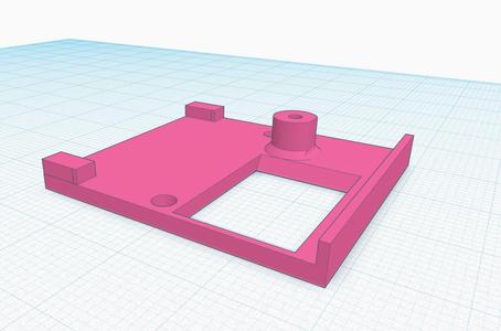 Model Railroad Servo Mount linear