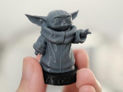 Baby yoda one piece - saperate base colour