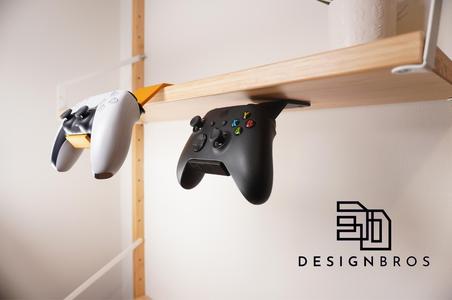 Under Desk or Desk Top Controller Hanger