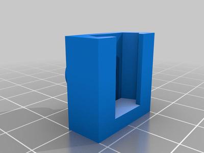 Filament Guide Ender 3 when Creality Ender 3 Neo LED Light Kit installed