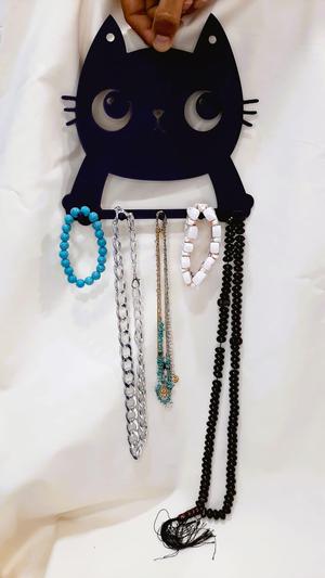Necklace Holder Cat
