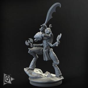 Astral Barbarian Antfolk (25mm base & 75mm Scale)