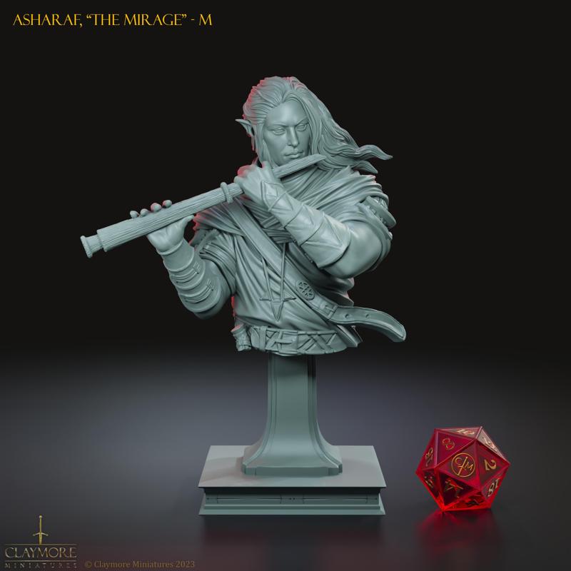 Asharaf, The Mirage - Bust