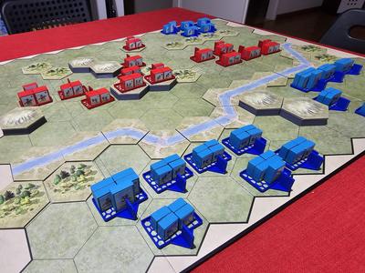 Commands and Colors movement trays and Hills