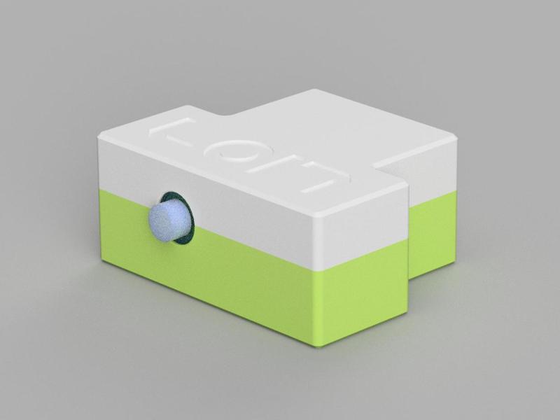 SG90 servo motor mount for Lego
