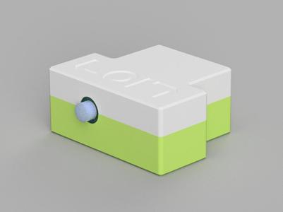 SG90 servo motor mount for Lego