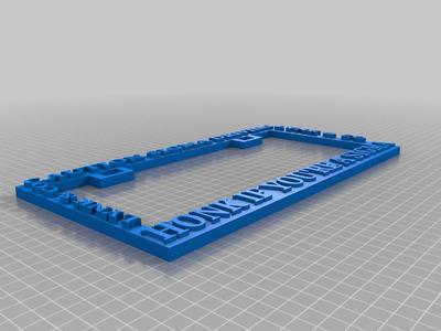 SIGMA MEME LISCENSE PLATE COVER