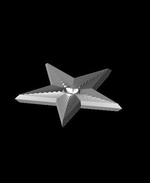Star Concentric Fidget Toy -Torture test