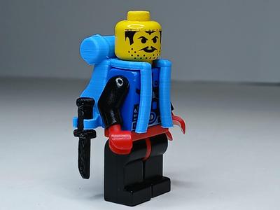 Backpack Minifigure Brick