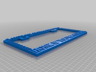 SIGMA LISCENSE PLATE COVER