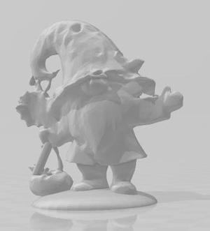 xmas garden sunflower gnome