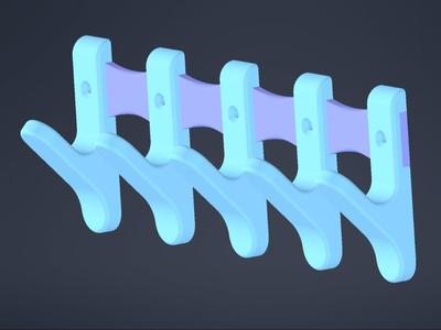 clothes hook 5x