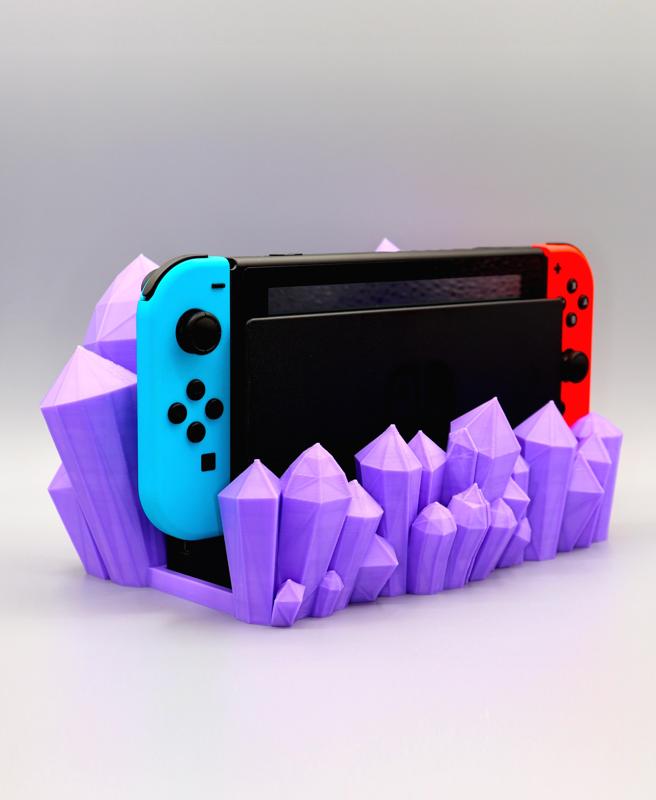 Crystal Nintendo switch dock