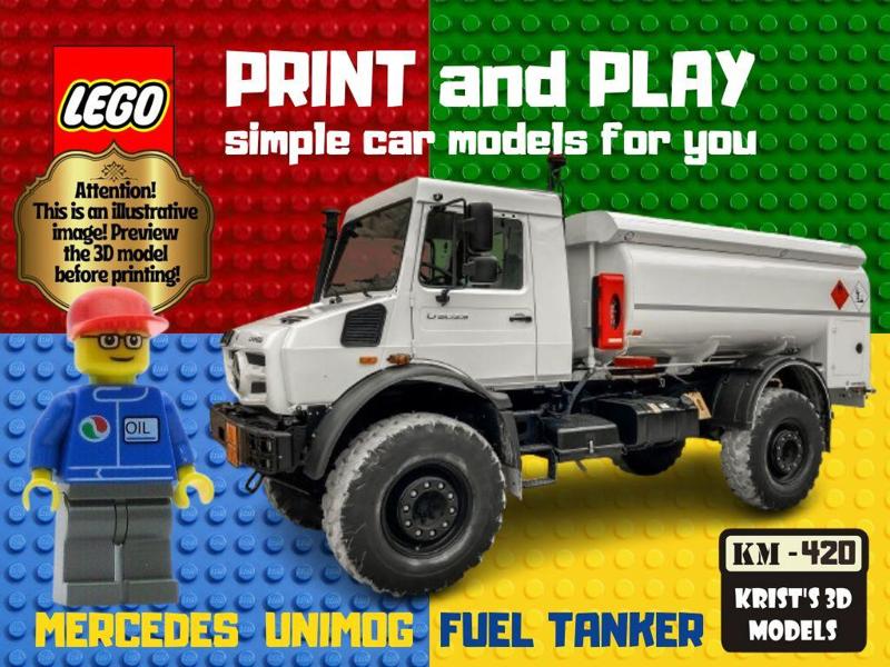 LEGO Mercedes Unimog Fuel Tanker