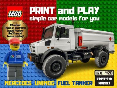 LEGO Mercedes Unimog Fuel Tanker
