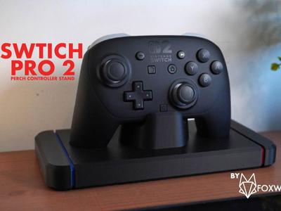 Nintendo Switch Pro 2 Controller Perch Stand