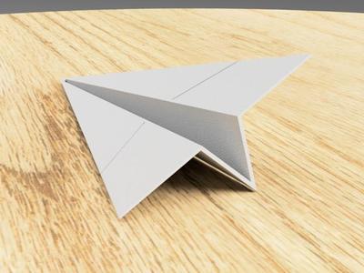Paper Plane / Papier Flugzeug