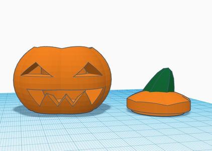 mini jack-o-lantern
