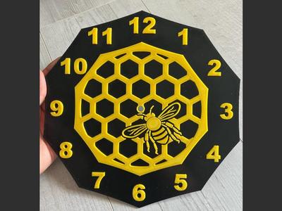 Honey BEE Wall Clock