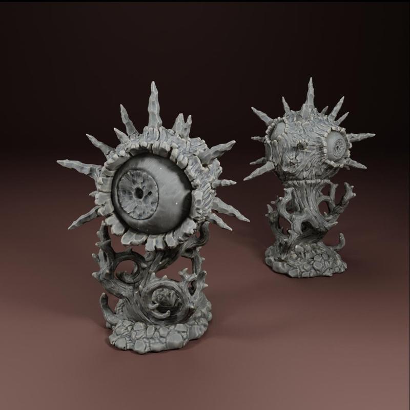 Beholder, plant, monster, flower