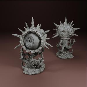 Beholder, plant, monster, flower