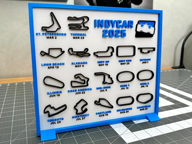 2025 IndyCar Race Calendar