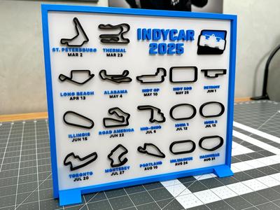 2025 IndyCar Race Calendar