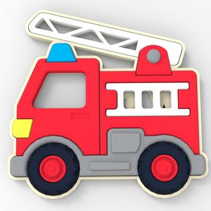 Puzzle camion de pompier