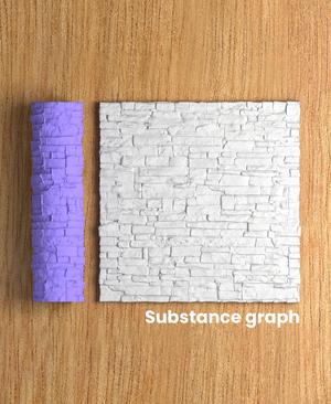 Collection Red | Substance Graph | Polymer Clay Seamless Texture Roller