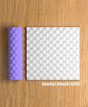 Collection Red | Metal Mesh 006 | Polymer Clay Seamless Texture Roller
