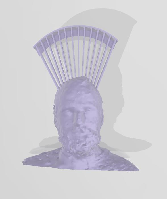 Remix of Zack's Head (w/ man bun)