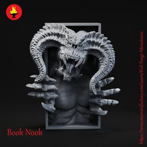 Book Nook Demon Grey