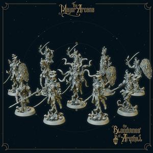 Bloodvine Thrall - 12 Variants -  Undead, Myconid, Warriors