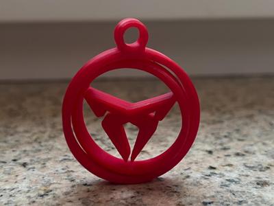 Cupra gyro keychain
