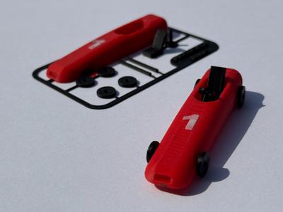Race Car Kit Card