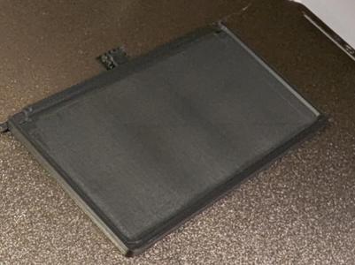 Mercedes W211 E sun visor hinged mirror cover.