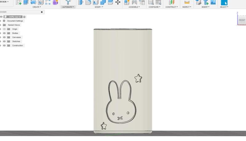 miffy cup / storage container