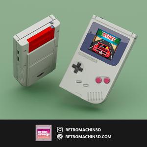 GB Classic Display (No support, 3MF included)