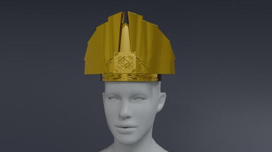 Avatar Kyoshi headdress - Avatar the last airbender