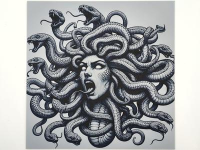 Medusa - Greek Mythology - Hueforge